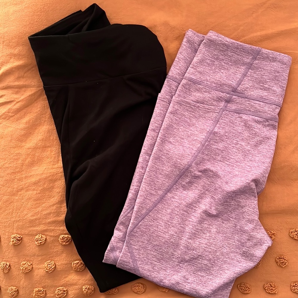 Target brand leggings, both size medium